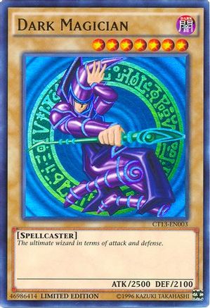 Dark Magician (CT13-EN003) - 2016 Mega-Tins Limited - Premium Yugioh Single from Konami - Just $4.92! Shop now at Game Crave Tournament Store