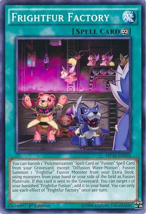 Frightfur Factory (MP16-EN025) - 2016 Mega-Tins Mega Pack 1st Edition - Premium Yugioh Single from Konami - Just $0.26! Shop now at Game Crave Tournament Store