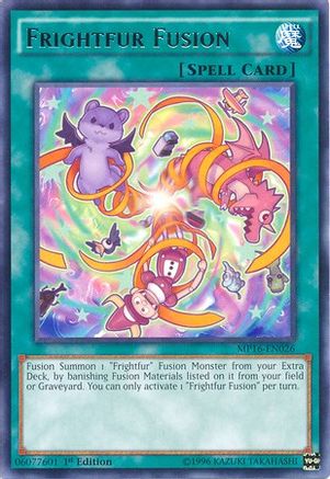 Frightfur Fusion (MP16-EN026) - 2016 Mega-Tins Mega Pack 1st Edition - Premium Yugioh Single from Konami - Just $0.52! Shop now at Game Crave Tournament Store
