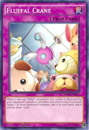 Fluffal Crane (MP16-EN031) - 2016 Mega-Tins Mega Pack 1st Edition - Premium Yugioh Single from Konami - Just $0.26! Shop now at Game Crave Tournament Store