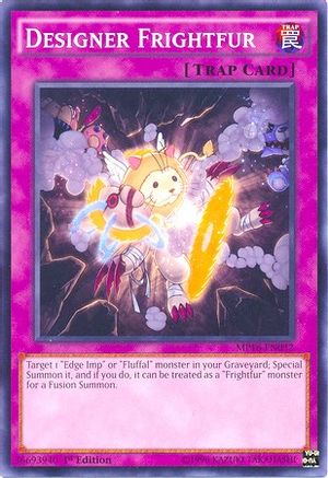 Designer Frightfur (MP16-EN032) - 2016 Mega-Tins Mega Pack Unlimited - Premium Yugioh Single from Konami - Just $0.26! Shop now at Game Crave Tournament Store