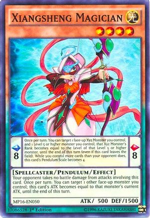 Xiangsheng Magician (MP16-EN050) - 2016 Mega-Tins Mega Pack Unlimited - Premium Yugioh Single from Konami - Just $0.08! Shop now at Game Crave Tournament Store