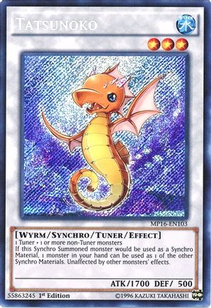 Tatsunoko (MP16-EN103) - 2016 Mega-Tins Mega Pack 1st Edition - Premium Yugioh Single from Konami - Just $0.26! Shop now at Game Crave Tournament Store