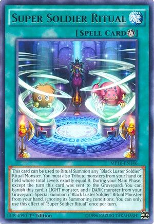 Super Soldier Ritual (MP16-EN146) - 2016 Mega-Tins Mega Pack Unlimited - Premium Yugioh Single from Konami - Just $0.43! Shop now at Game Crave Tournament Store