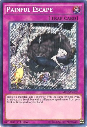 Painful Escape (MP16-EN162) - 2016 Mega-Tins Mega Pack Unlimited - Premium Yugioh Single from Konami - Just $0.25! Shop now at Game Crave Tournament Store