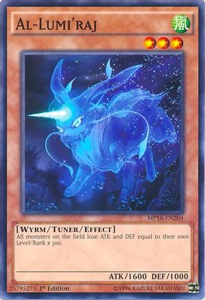 Al-Lumi'raj (MP16-EN204) - 2016 Mega-Tins Mega Pack Unlimited - Premium Yugioh Single from Konami - Just $0.25! Shop now at Game Crave Tournament Store