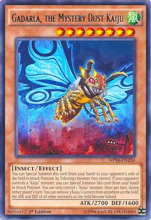 Gadarla, the Mystery Dust Kaiju (MP16-EN234) - 2016 Mega-Tins Mega Pack 1st Edition - Premium Yugioh Single from Konami - Just $0.26! Shop now at Game Crave Tournament Store