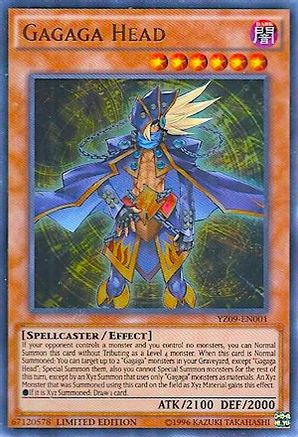 Gagaga Head (YZ09-EN001) - Yu-Gi-Oh! ZEXAL Manga Promotional Cards Limited - Premium Yugioh Single from Konami - Just $9.61! Shop now at Game Crave Tournament Store