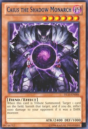 Caius the Shadow Monarch (Blue) (DL15-EN006) - Duelist League Promo Unlimited - Premium Yugioh Single from Konami - Just $9.40! Shop now at Game Crave Tournament Store