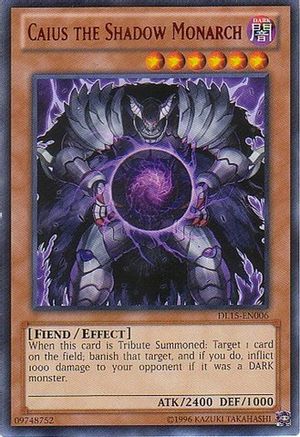 Caius the Shadow Monarch (Red) (DL15-EN006) - Duelist League Promo Unlimited - Premium Yugioh Single from Konami - Just $10.44! Shop now at Game Crave Tournament Store