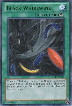 Black Whirlwind (Green) (DL15-EN015) - Duelist League Promo Unlimited - Premium Yugioh Single from Konami - Just $5.99! Shop now at Game Crave Tournament Store