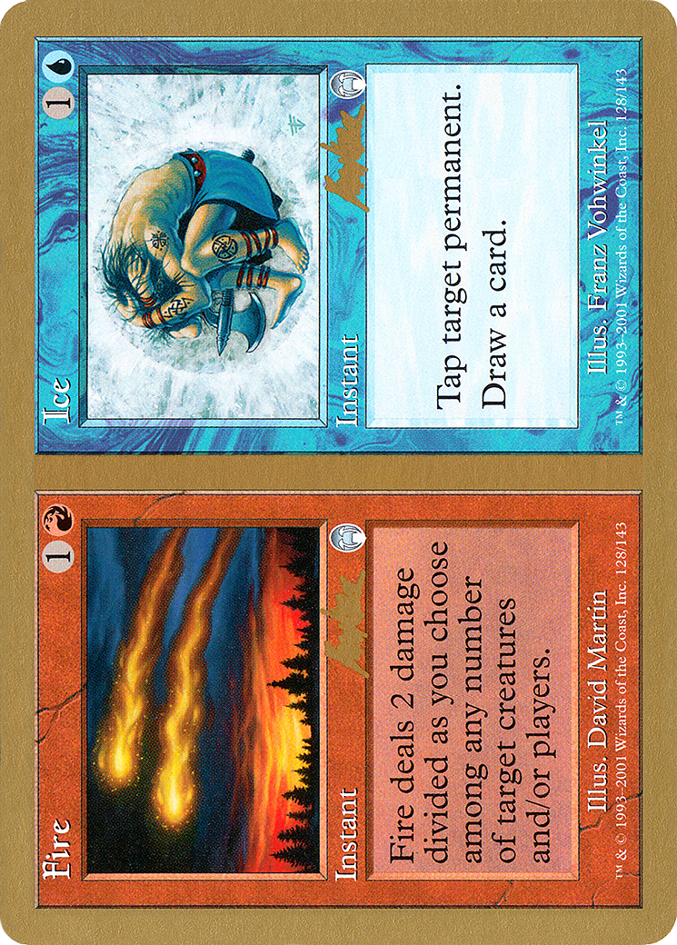 Fire // Ice (WC02-BK128) - World Championship Decks 2002 - Premium MTG Single from Wizards of the Coast - Just $0.24! Shop now at Game Crave Tournament Store