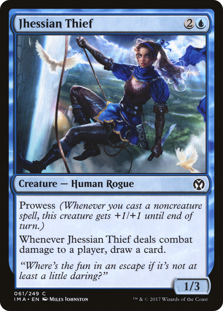 Jhessian Thief (IMA-061) - Iconic Masters - Premium MTG Single from Wizards of the Coast - Just $0.08! Shop now at Game Crave Tournament Store