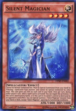 Silent Magician (DPRP-EN002) - Duelist Pack: Rivals of the Pharaoh 1st Edition - Premium Yugioh Single from Konami - Just $2.74! Shop now at Game Crave Tournament Store