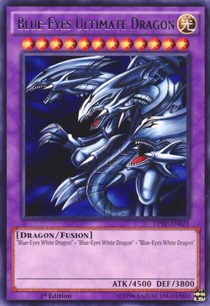 Blue-Eyes Ultimate Dragon (DPRP-EN025) - Duelist Pack: Rivals of the Pharaoh 1st Edition - Premium Yugioh Single from Konami - Just $0.91! Shop now at Game Crave Tournament Store
