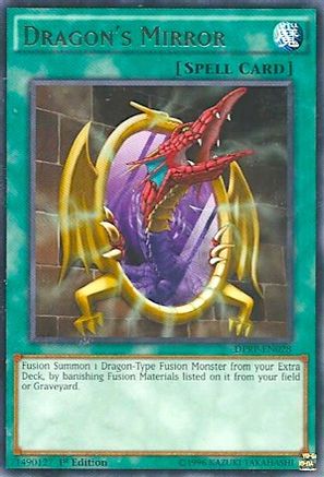 Dragon's Mirror (DPRP-EN028) - Duelist Pack: Rivals of the Pharaoh 1st Edition - Premium Yugioh Single from Konami - Just $0.40! Shop now at Game Crave Tournament Store