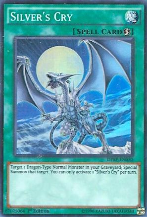 Silver's Cry (DPRP-EN030) - Duelist Pack: Rivals of the Pharaoh 1st Edition - Premium Yugioh Single from Konami - Just $0.63! Shop now at Game Crave Tournament Store