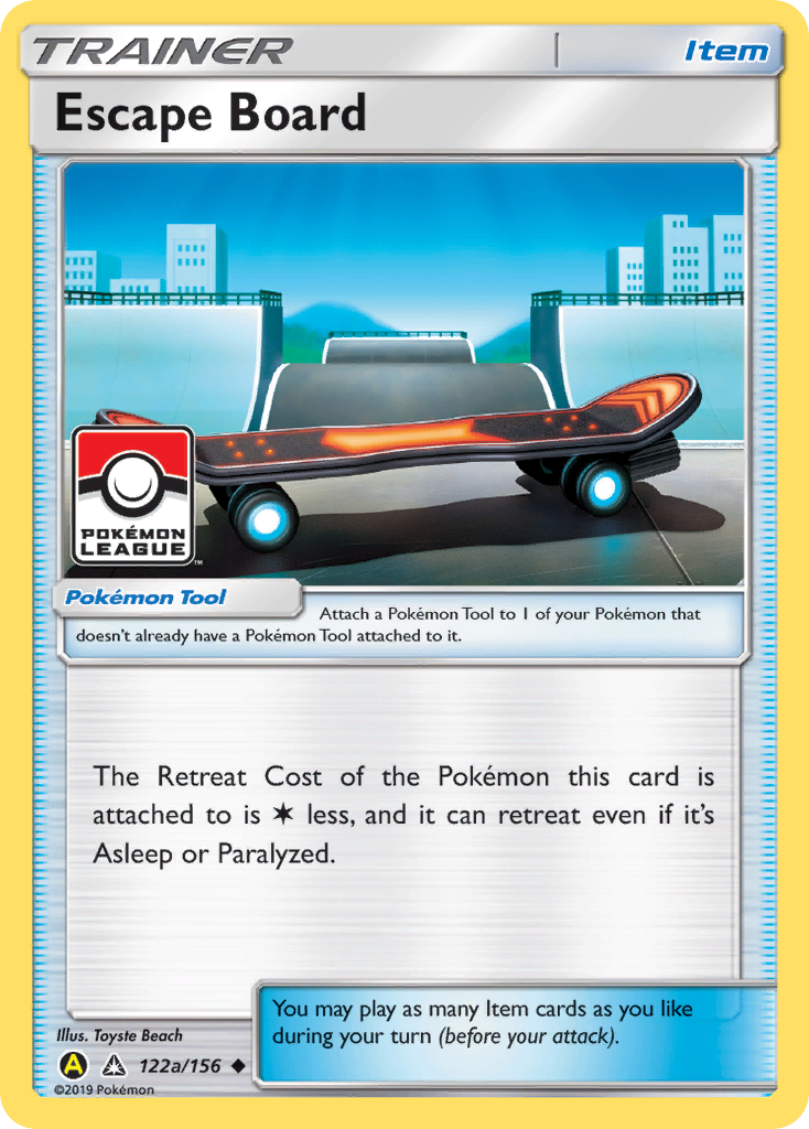 Escape Board 122a/156 - Ultra Prism Reverse Holofoil - Premium Pokemon Single from Nintendo - Just $0.25! Shop now at Game Crave Tournament Store