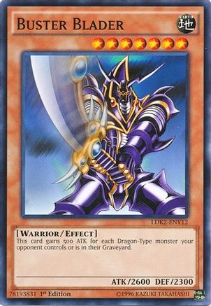 Buster Blader (LDK2-ENY12) - Legendary Decks II Unlimited - Premium Yugioh Single from Konami - Just $0.25! Shop now at Game Crave Tournament Store