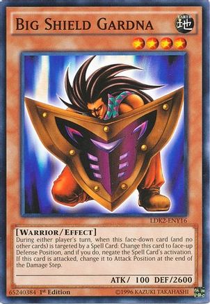 Big Shield Gardna (LDK2-ENY16) - Legendary Decks II 1st Edition - Premium Yugioh Single from Konami - Just $0.25! Shop now at Game Crave Tournament Store