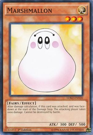 Marshmallon (LDK2-ENY20) - Legendary Decks II 1st Edition - Premium Yugioh Single from Konami - Just $0.26! Shop now at Game Crave Tournament Store