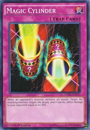 Magic Cylinder (LDK2-ENY37) - Legendary Decks II Unlimited - Premium Yugioh Single from Konami - Just $0.12! Shop now at Game Crave Tournament Store