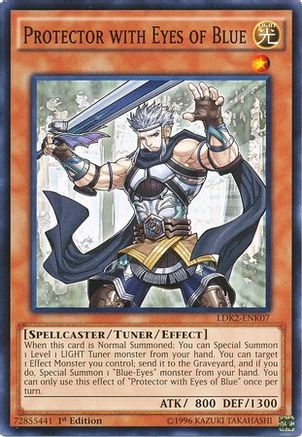 Protector with Eyes of Blue (LDK2-ENK07) - Legendary Decks II 1st Edition - Premium Yugioh Single from Konami - Just $0.25! Shop now at Game Crave Tournament Store