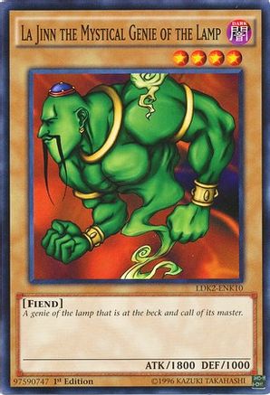 La Jinn the Mystical Genie of the Lamp (LDK2-ENK10) - Legendary Decks II 1st Edition - Premium Yugioh Single from Konami - Just $0.25! Shop now at Game Crave Tournament Store