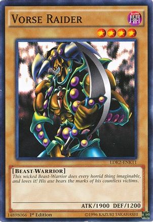 Vorse Raider (LDK2-ENK11) - Legendary Decks II Unlimited - Premium Yugioh Single from Konami - Just $0.25! Shop now at Game Crave Tournament Store
