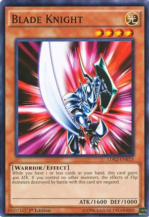 Blade Knight (LDK2-ENK13) - Legendary Decks II Unlimited - Premium Yugioh Single from Konami - Just $0.31! Shop now at Game Crave Tournament Store