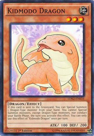 Kidmodo Dragon (LDK2-ENK16) - Legendary Decks II Unlimited - Premium Yugioh Single from Konami - Just $0.26! Shop now at Game Crave Tournament Store