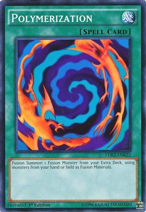 Polymerization (LDK2-ENK22) - Legendary Decks II 1st Edition - Premium Yugioh Single from Konami - Just $0.26! Shop now at Game Crave Tournament Store