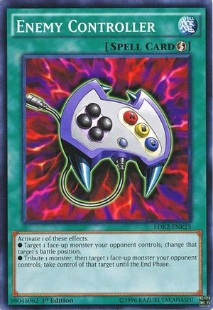 Enemy Controller (LDK2-ENK23) - Legendary Decks II 1st Edition - Premium Yugioh Single from Konami - Just $0.08! Shop now at Game Crave Tournament Store