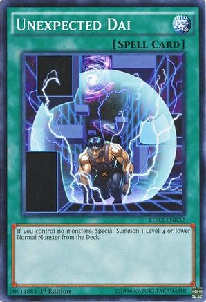 Unexpected Dai (LDK2-ENK32) - Legendary Decks II Unlimited - Premium Yugioh Single from Konami - Just $0.30! Shop now at Game Crave Tournament Store