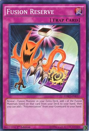Fusion Reserve (LDK2-ENK37) - Legendary Decks II Unlimited - Premium Yugioh Single from Konami - Just $0.25! Shop now at Game Crave Tournament Store