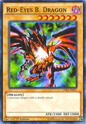 Red-Eyes B. Dragon (LDK2-ENJ01) - Legendary Decks II 1st Edition - Premium Yugioh Single from Konami - Just $0.30! Shop now at Game Crave Tournament Store