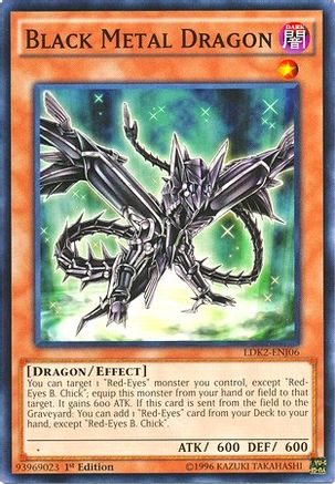 Black Metal Dragon (LDK2-ENJ06) - Legendary Decks II Unlimited - Premium Yugioh Single from Konami - Just $2.60! Shop now at Game Crave Tournament Store