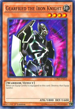 Gearfried the Iron Knight (LDK2-ENJ12) - Legendary Decks II 1st Edition - Premium Yugioh Single from Konami - Just $0.25! Shop now at Game Crave Tournament Store