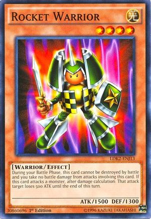 Rocket Warrior (LDK2-ENJ13) - Legendary Decks II 1st Edition - Premium Yugioh Single from Konami - Just $0.25! Shop now at Game Crave Tournament Store