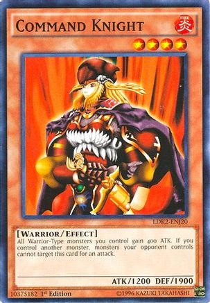 Command Knight (LDK2-ENJ20) - Legendary Decks II 1st Edition - Premium Yugioh Single from Konami - Just $0.25! Shop now at Game Crave Tournament Store