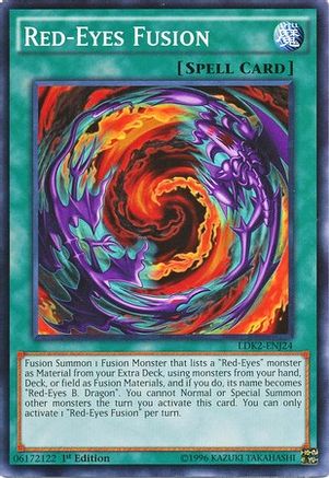 Red-Eyes Fusion (LDK2-ENJ24) - Legendary Decks II 1st Edition - Premium Yugioh Single from Konami - Just $0.76! Shop now at Game Crave Tournament Store
