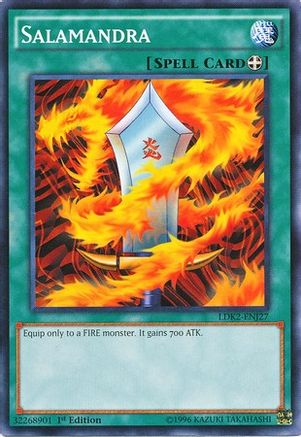 Salamandra (LDK2-ENJ27) - Legendary Decks II 1st Edition - Premium Yugioh Single from Konami - Just $0.25! Shop now at Game Crave Tournament Store