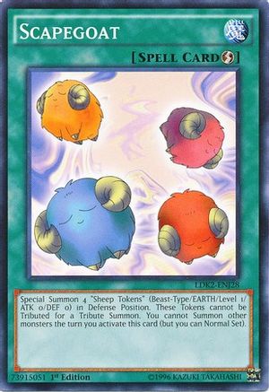 Scapegoat (LDK2-ENJ28) - Legendary Decks II 1st Edition - Premium Yugioh Single from Konami - Just $0.26! Shop now at Game Crave Tournament Store