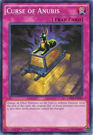 Curse of Anubis (LDK2-ENJ40) - Legendary Decks II 1st Edition - Premium Yugioh Single from Konami - Just $0.25! Shop now at Game Crave Tournament Store