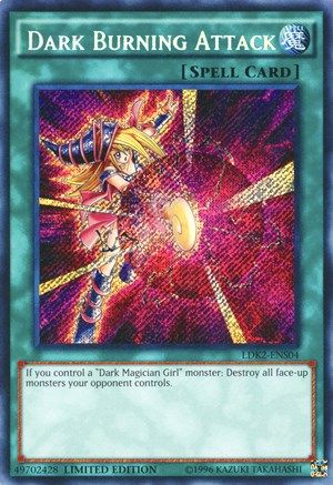 Dark Burning Attack (LDK2-ENS04) - Legendary Decks II Limited - Premium Yugioh Single from Konami - Just $0.26! Shop now at Game Crave Tournament Store