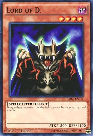 Lord of D. (SDKS-EN011) - Structure Deck: Seto Kaiba Unlimited - Premium Yugioh Single from Konami - Just $0.31! Shop now at Game Crave Tournament Store