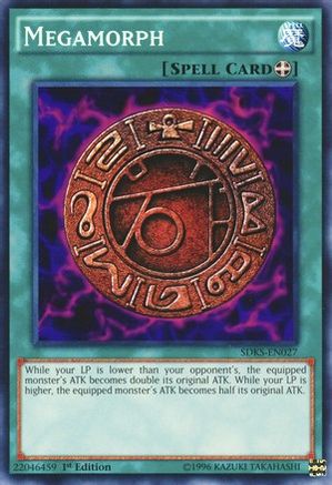 Megamorph (SDKS-EN027) - Structure Deck: Seto Kaiba Unlimited - Premium Yugioh Single from Konami - Just $0.25! Shop now at Game Crave Tournament Store