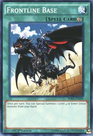 Frontline Base (SDKS-EN029) - Structure Deck: Seto Kaiba Unlimited - Premium Yugioh Single from Konami - Just $0.26! Shop now at Game Crave Tournament Store