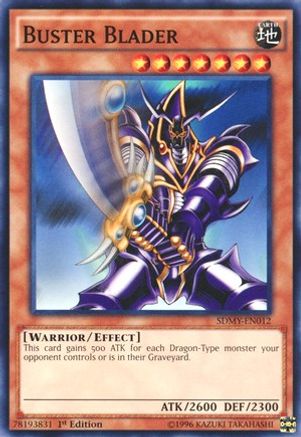 Buster Blader (SDMY-EN012) - Structure Deck: Yugi Muto 1st Edition - Premium Yugioh Single from Konami - Just $0.18! Shop now at Game Crave Tournament Store