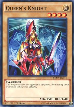 Queen's Knight (SDMY-EN014) - Structure Deck: Yugi Muto 1st Edition - Premium Yugioh Single from Konami - Just $0.25! Shop now at Game Crave Tournament Store